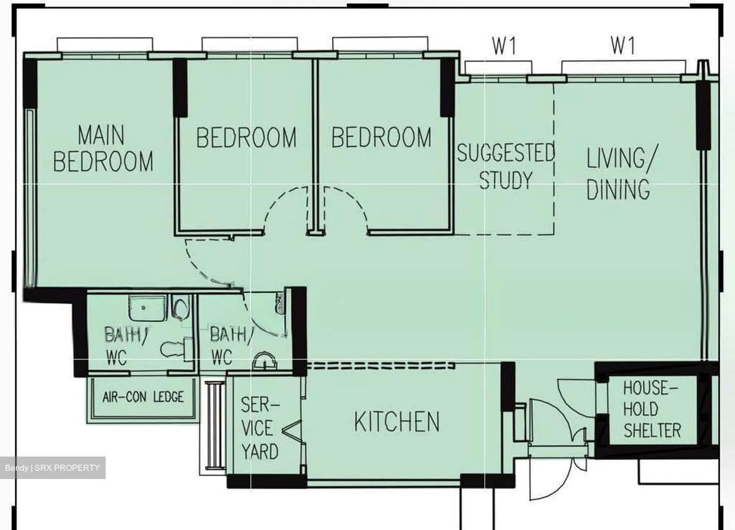 Blk 676C Park Grove @ Yishun (Yishun), HDB 5 Rooms #606954081